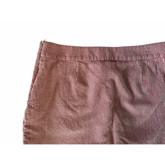 Talbots Outlet | Seersucker Skort | Pink | 8P - Picture 5 of 11